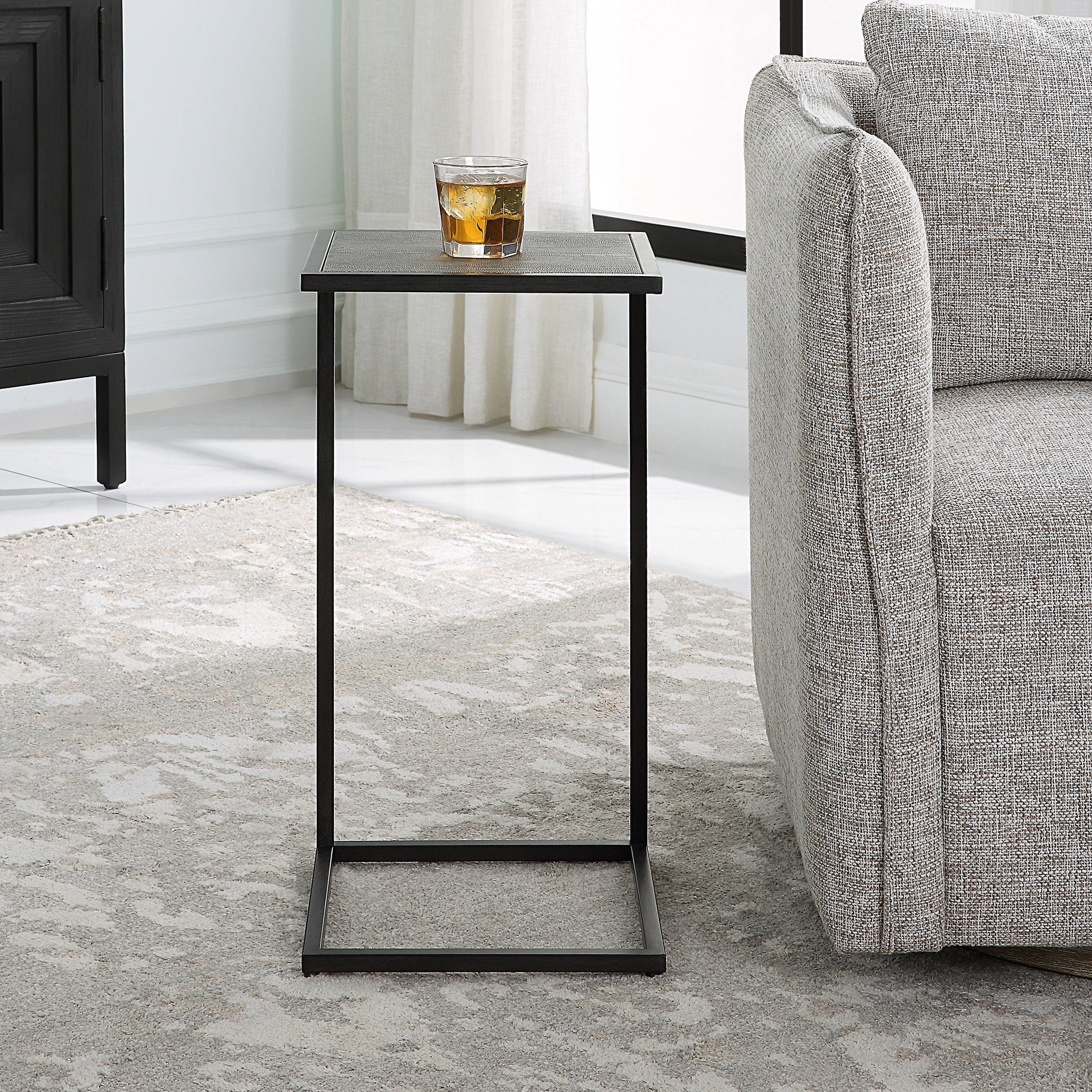 Furniture Direct Discount Home Decor Shagreen Accent Table