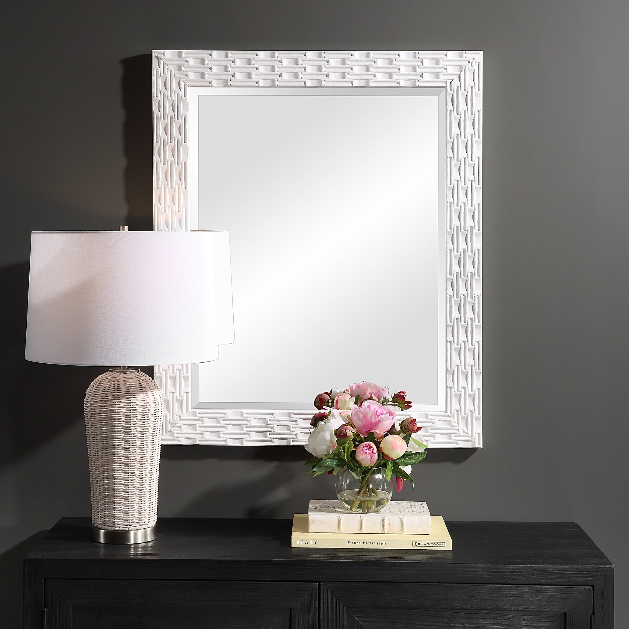 Furniture Direct Discount Home Decor Simply White Mirror