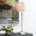 Furniture Direct Discount Lighting Slender Antique Brass Buffet Lamp