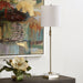 Furniture Direct Discount Lighting Slender Antique Brass Buffet Lamp