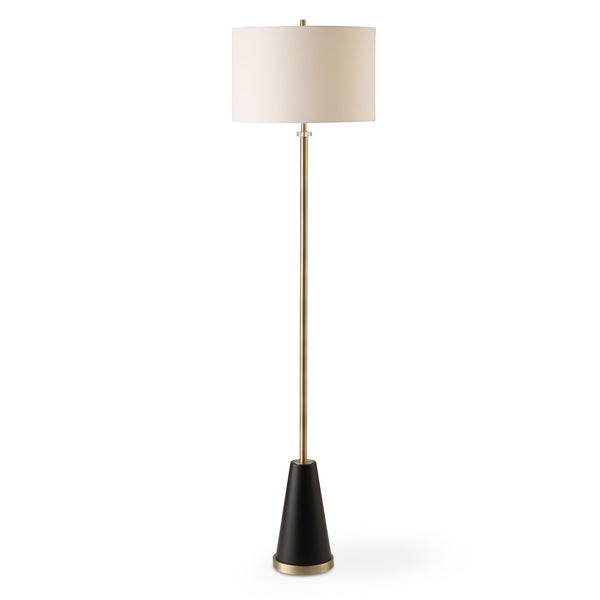 Furniture Direct Discount Lighting Slender Antiqued Brass Floor Lamp