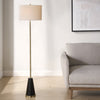 Furniture Direct Discount Lighting Slender Antiqued Brass Floor Lamp