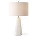 Furniture Direct Discount Lighting Tapered Hexagon Shaped Marble Accent Lamp