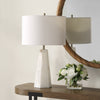 Furniture Direct Discount Lighting Tapered Hexagon Shaped Marble Accent Lamp