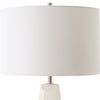 Furniture Direct Discount Lighting Tapered Hexagon Shaped Marble Accent Lamp