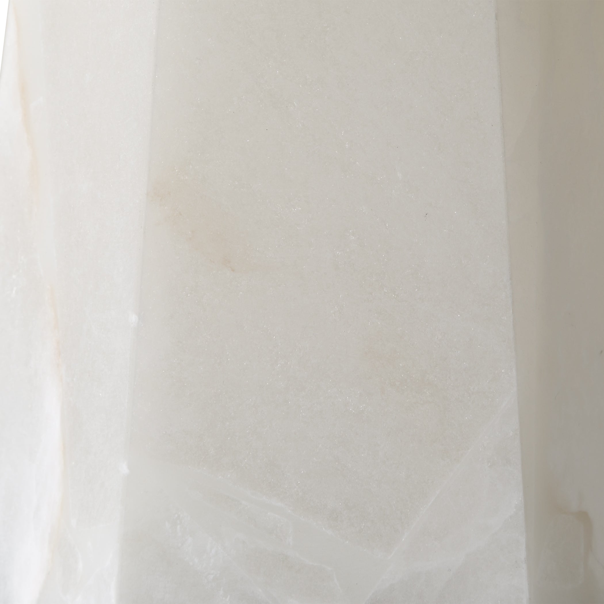 Furniture Direct Discount Lighting Tapered Hexagon Shaped Marble Accent Lamp