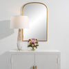 Furniture Direct Discount Home Decor The Annabelle Arch Gold Mirror