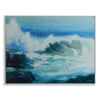 Furniture Direct Discount Home Decor Wave Framed Canvas
