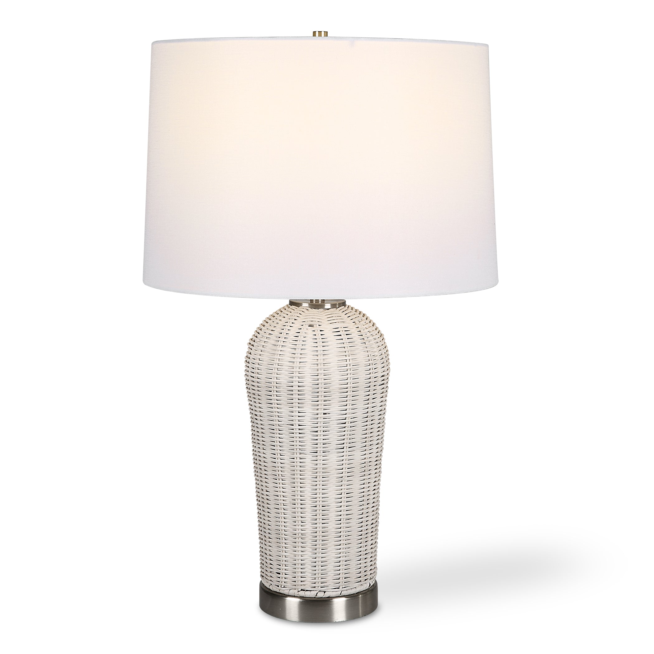 Furniture Direct Discount Lighting Woven Rattan Table Lamp