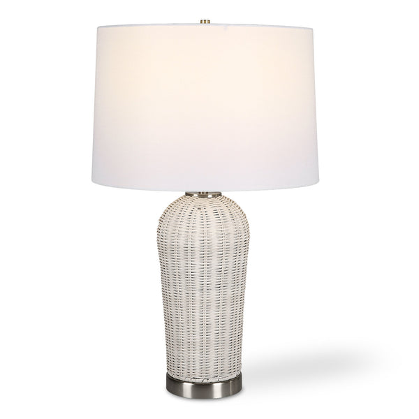Furniture Direct Discount Lighting Woven Rattan Table Lamp