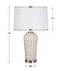 Furniture Direct Discount Lighting Woven Rattan Table Lamp