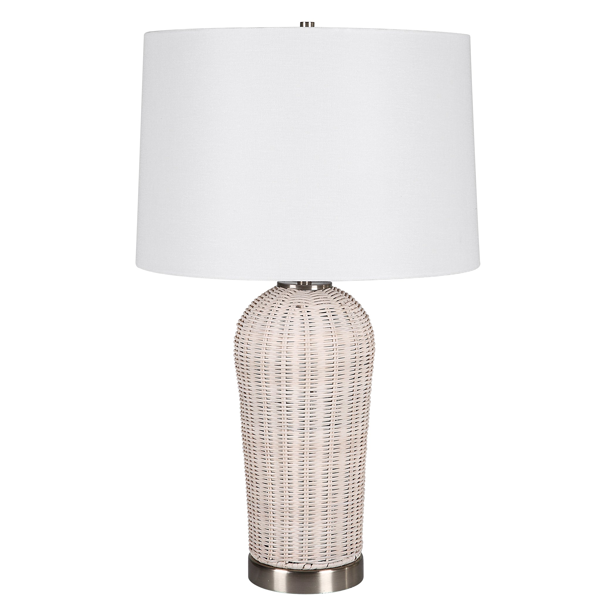 Furniture Direct Discount Lighting Woven Rattan Table Lamp