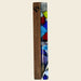 Gary Rosenthal Judaica Large Wood And Glass Mezuzah, Walnut