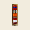 Gary Rosenthal Judaica Orange Wood Colors Of Your Life Mezuzah
