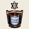 Gary Rosenthal Judaica Scrolled Yartzeit Candle Holder