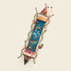 Gary Rosenthal Judaica Small Classic Wedding Mezuzah With Faces