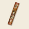 Gary Rosenthal Judaica Square Copper Mezuzah With Brass