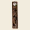 Gary Rosenthal Judaica Wood New Baby Mezuzah, Walnut