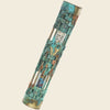 Gary Rosenthal Judaica Woven Wedding Mezuzah With Green Patina