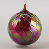 Glass Eye Art Glass Glass Eye January: GARNET Birthstone Diamond Ornament