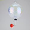 Glass Eye Art Glass Glass Eye June: PEARL Hummingbird Feeder