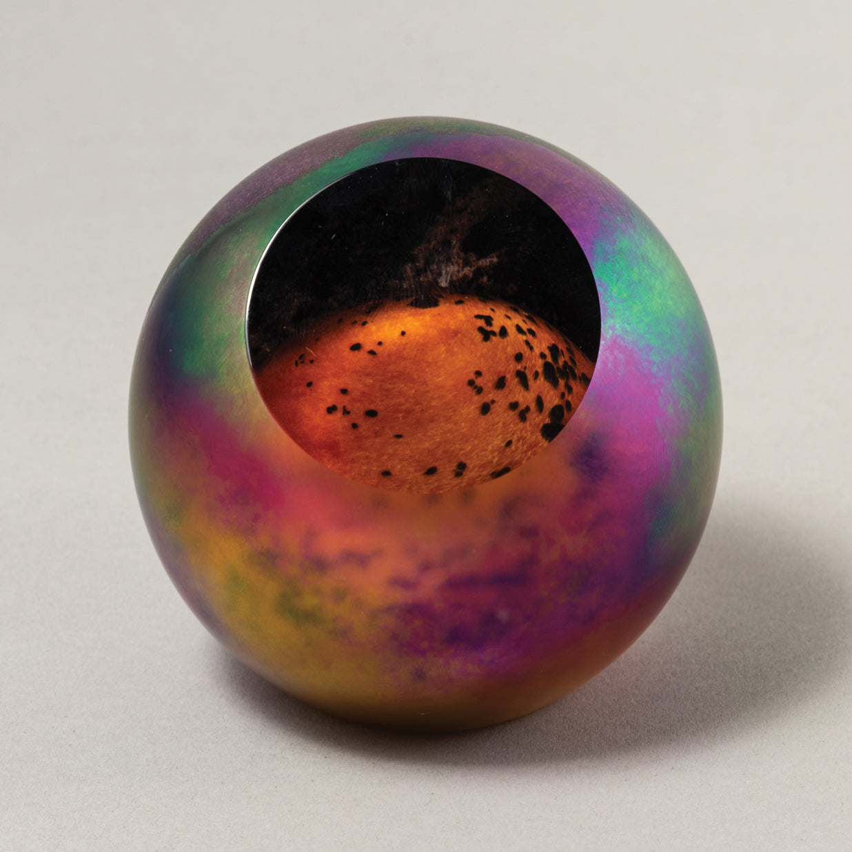 Glass Eye Art Glass Glass Eye Mars Planetary Paperweight