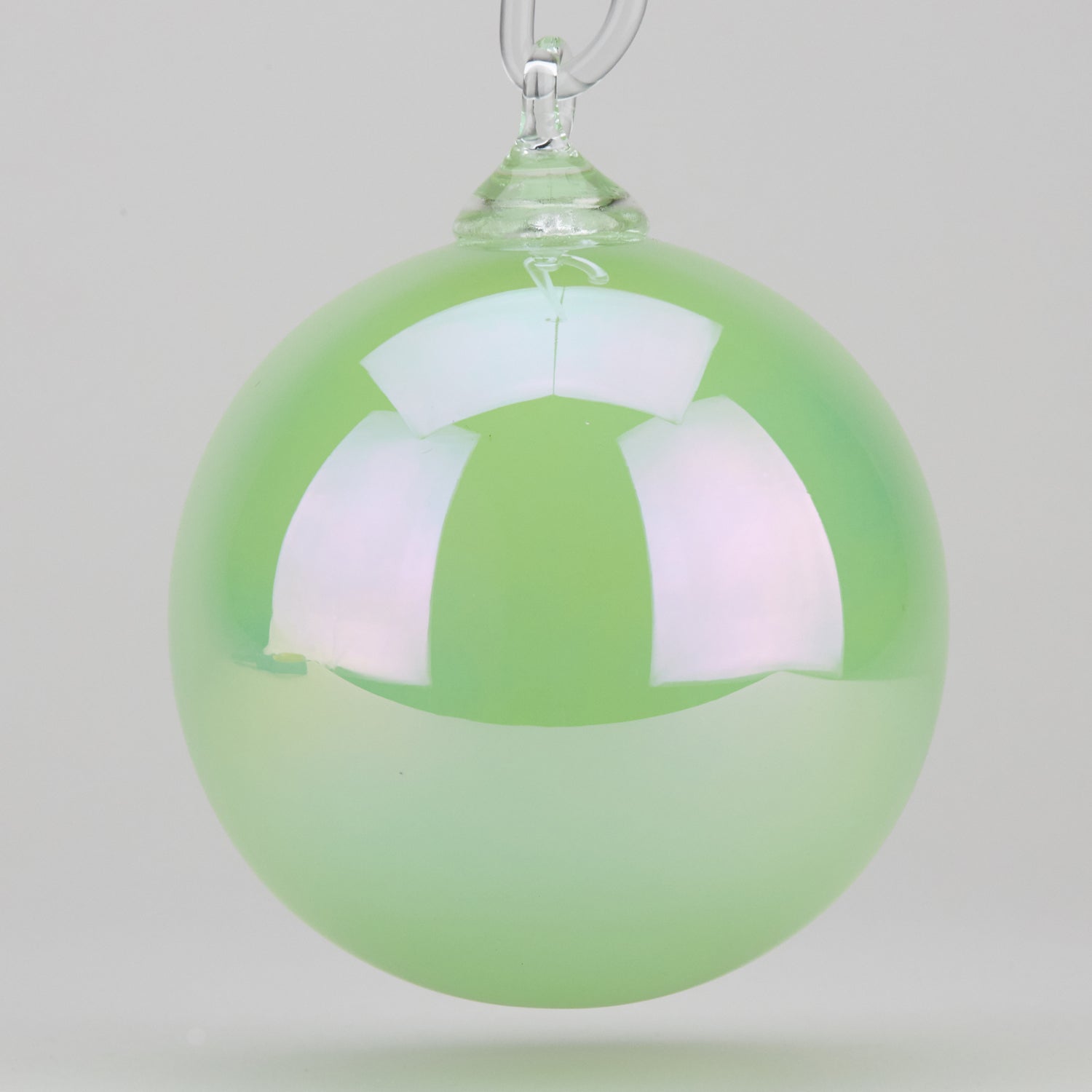 Glass Eye Art Glass Glass Eye Mint Pattie Ornament