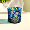 Glass Eye Art Glass Glass Eye Ocean Diamond Drinker
