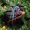Glass Eye Art Glass Glass Eye Red & Blue Ornament