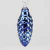 Glass Eye Art Glass Glass Eye Tinsel Blue Vintage Ornament
