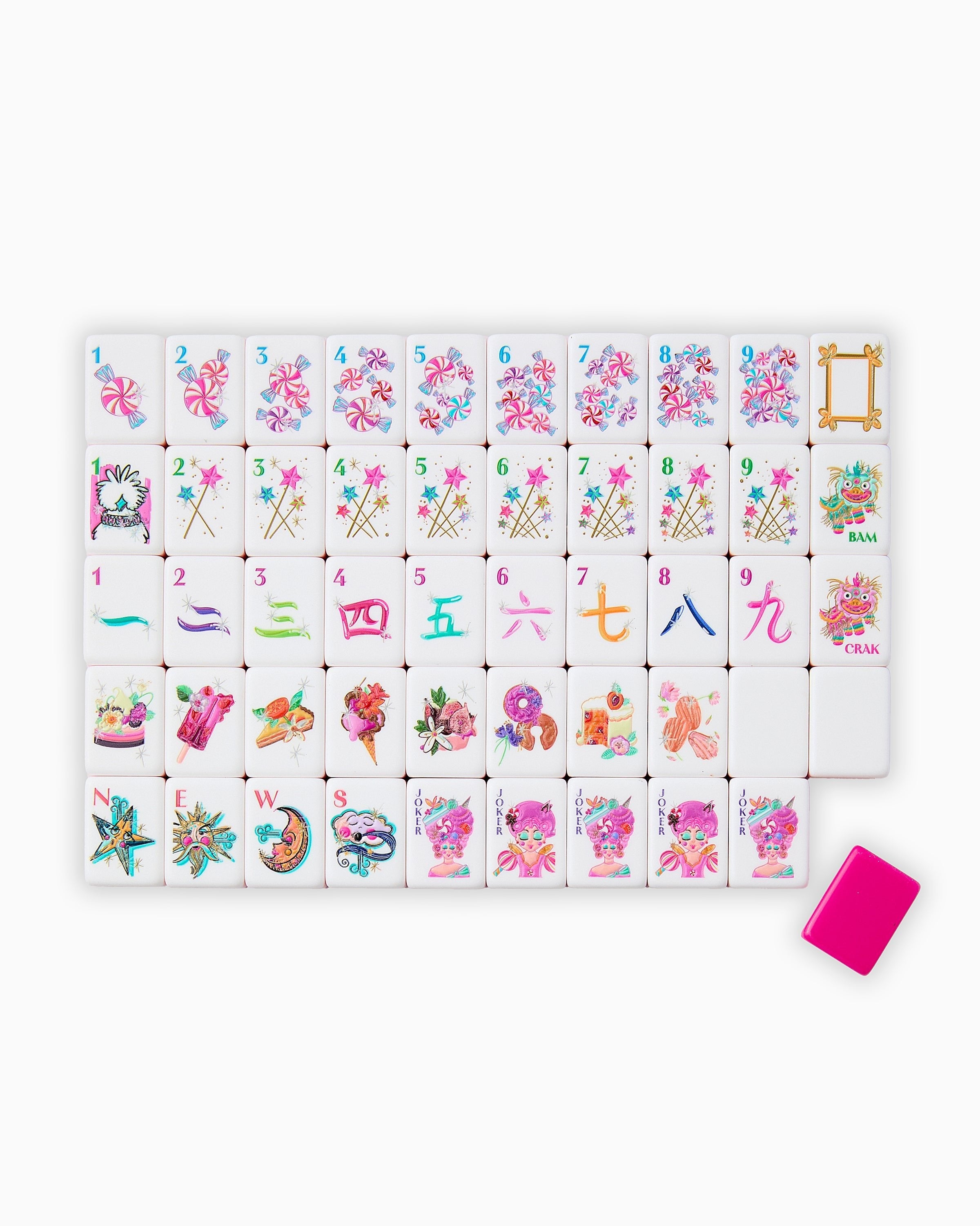 Oh My Mahjong Glitterville Mahjong Tiles - PREORDER