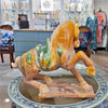 Danny's Fine Porcelain 12" Beige Sitting Horse