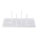 Inspired Generations Giftware Inspired Generations Bagels On Board - White Acrylic - Brunch Tray - Shipping Early December