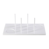 Inspired Generations Giftware Inspired Generations Bagels On Board - White Acrylic - Brunch Tray - Shipping Early December