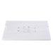 Inspired Generations Giftware Inspired Generations Bagels On Board - White Acrylic - Brunch Tray - Shipping Early December