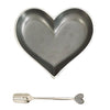 Inspired Generations Giftware Inspired Generations Silver Heart with Shpoon