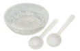 Inspired Generations Giftware Inspired Generations White Swirl Salad Bowl Set