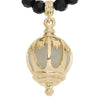 Olivia Riegel Jet Bead Lantern Necklace