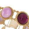 Olivia Riegel Round Amethyst & Lilac Bracelet