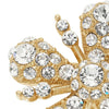 Olivia Riegel Flower Brooch with Crystals