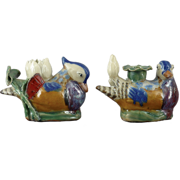 Danny's Fine Porcelain 7x5 Pair of Goose Candle Stick
