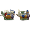 Danny's Fine Porcelain 7x5 Pair of Goose Candle Stick