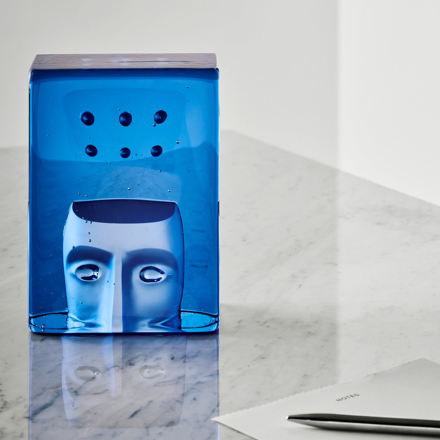 Kosta Boda Art Glass Kosta Boda Azur Think Blue
