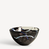 Kosta Boda Art Glass Kosta Boda Contrast Black Bowl Small