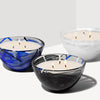 Kosta Boda Art Glass Kosta Boda Contrast Black Candle - Blushing Pink