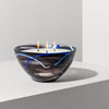 Kosta Boda Art Glass Kosta Boda Contrast Black Candle - Blushing Pink