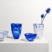 Kosta Boda Art Glass Kosta Boda Contrast Blue Bowl Small