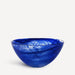 Kosta Boda Art Glass Kosta Boda Contrast Bowl Blue/blue Large