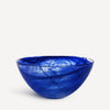 Kosta Boda Art Glass Kosta Boda Contrast Bowl Blue/blue Large