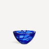 Kosta Boda Art Glass Kosta Boda Contrast Bowl Blue/blue Medium